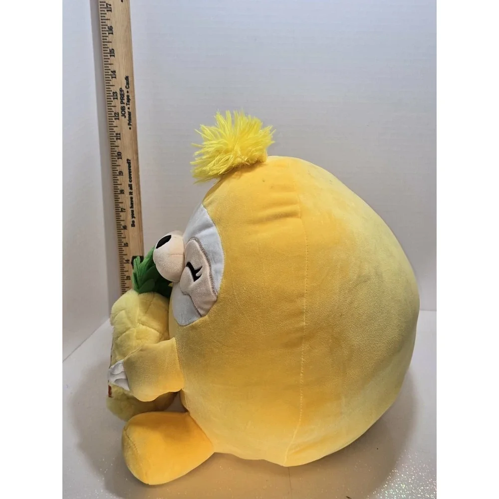 ZURU Snackles Series 2 Sloth‎ Dole Pineapple Plush GUC 🍍🦥